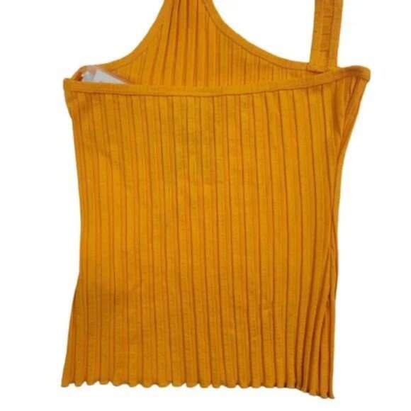 Simon Miller Hano One Shoulder Rib Tank Top - Picture 3 of 8